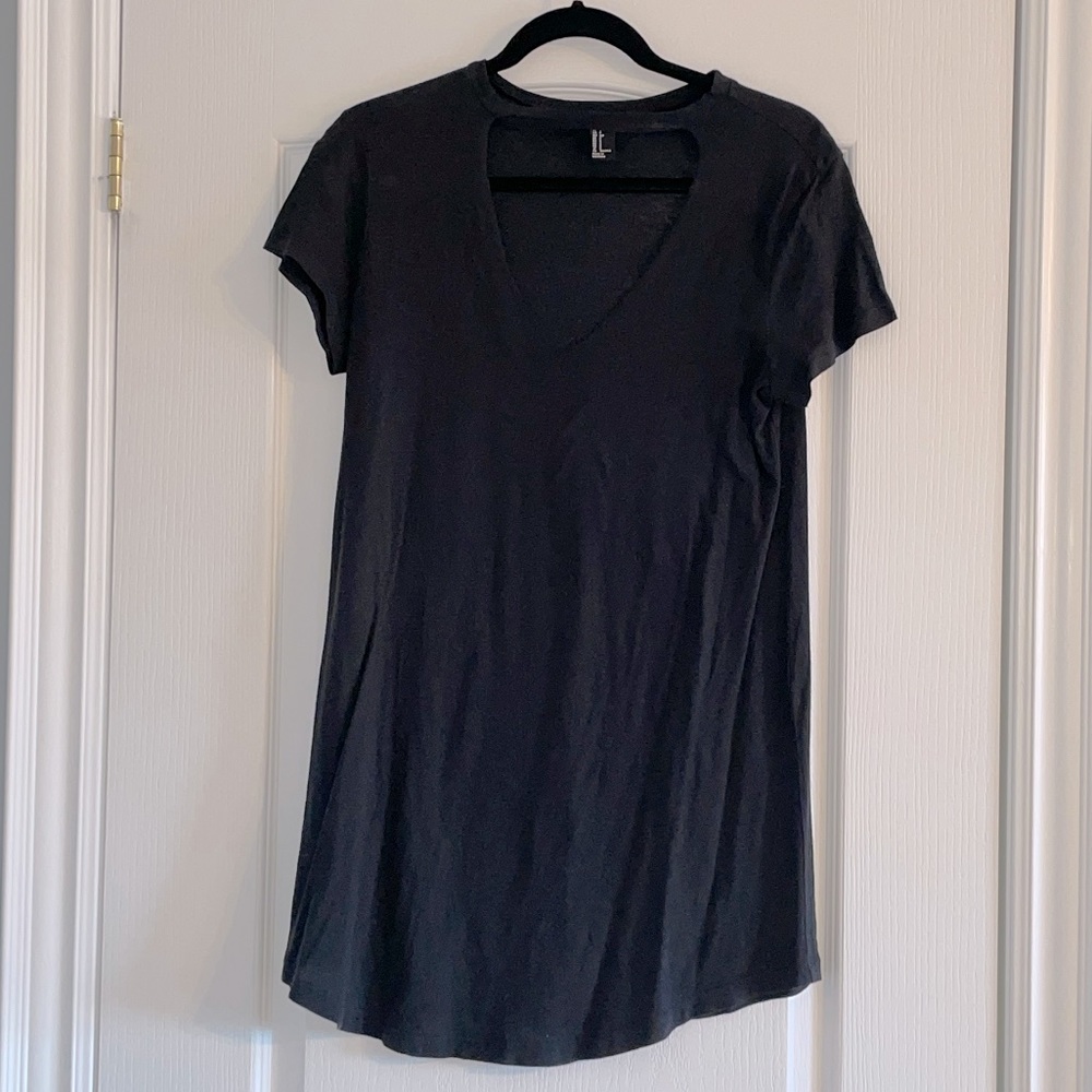 Forever 21 Choker T-shirt Dress